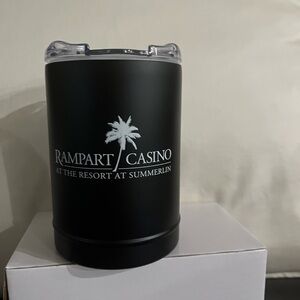 Rampart Casino Black Insulated Tumbler